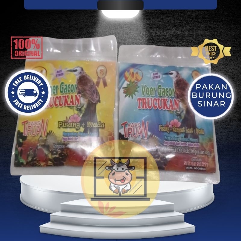 Voer Gacor Trucukan Sinar Sakti Sachet ±150 gram Blitar - Jawa Timur