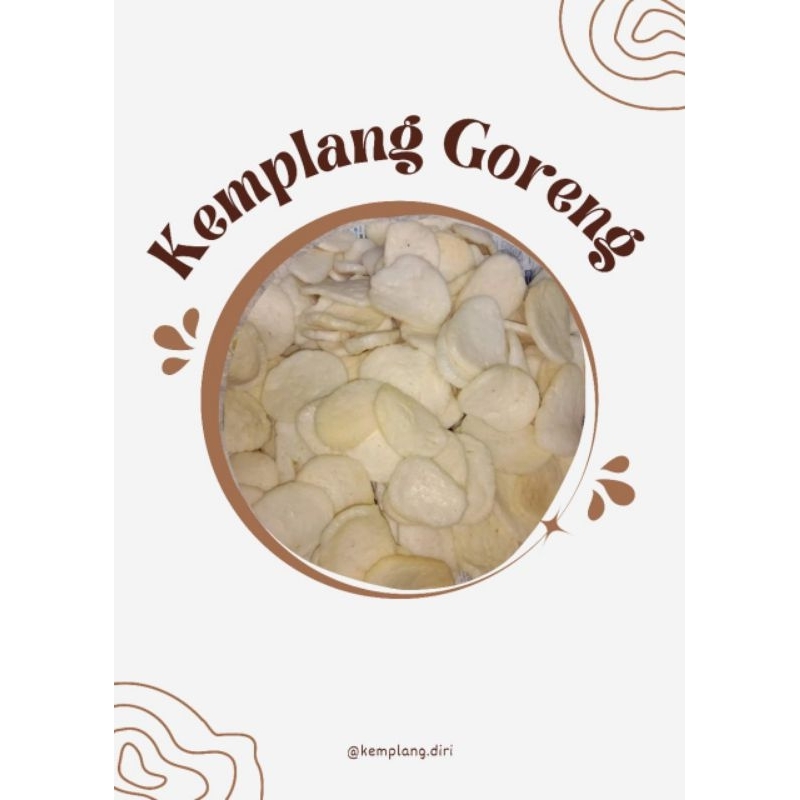 

Kemplang Goreng Ikan Gabus 1 Kg ll Kemplang Asli Palembang