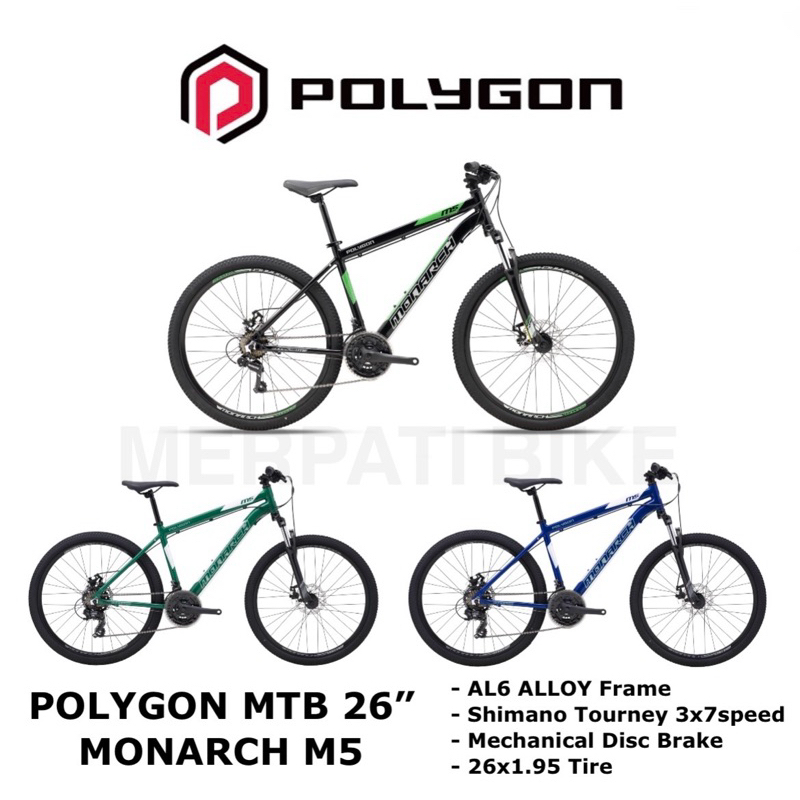 Sepeda MTB Polygon Monarch M5