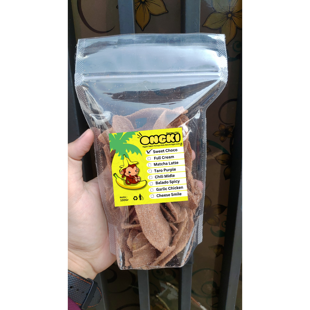 

KERIPIK PISANG COKLAT 100GR