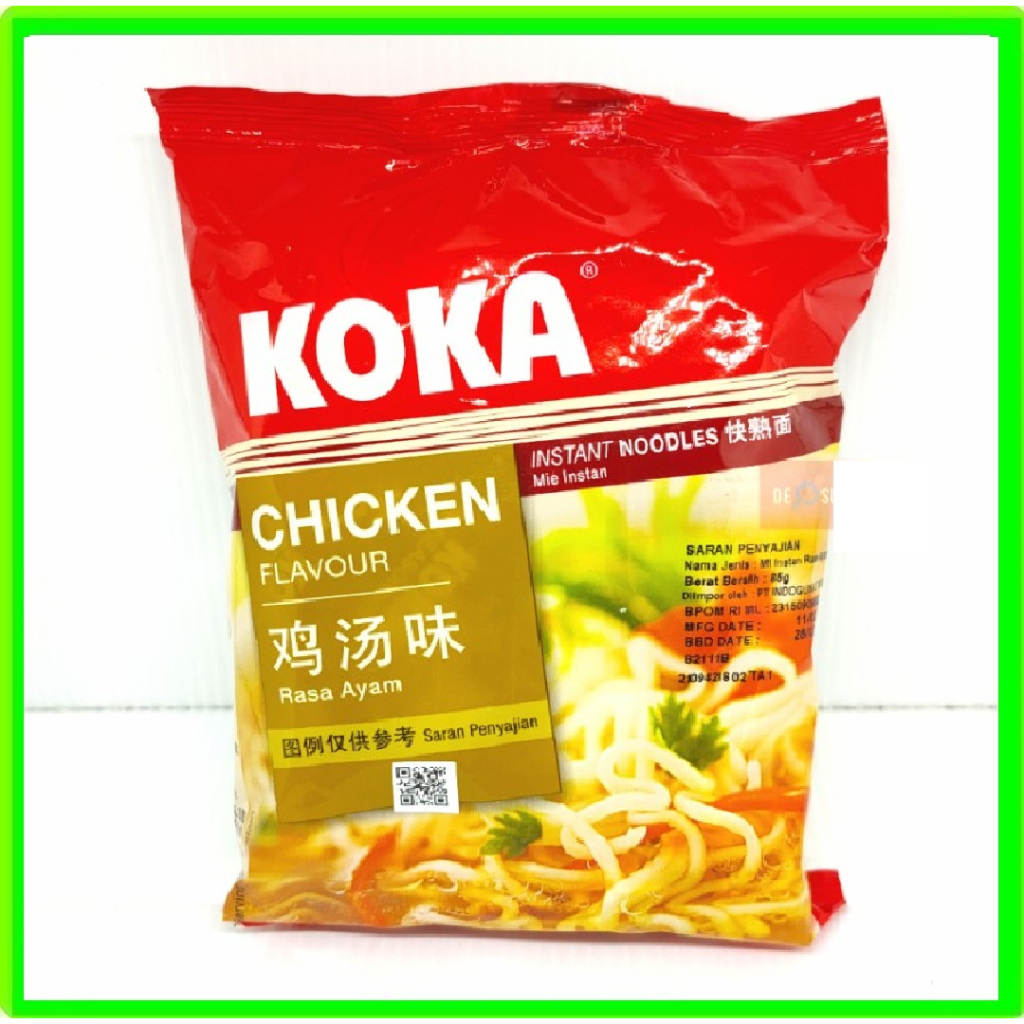 

KOKA Chicken Flavour Instan Noodles 85gr Mie Instan rasa Ayam Original 85g