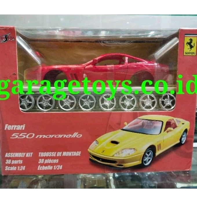 Maisto 1:24 Diecast Ferrari 550 Maranello Model Kit