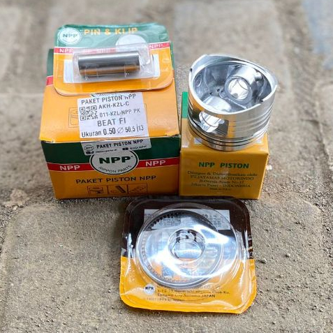 PISTON KIT HONDA BEAT FI 2013-2015  NPP STD-200 SEHER KIT SEKER KIT SET