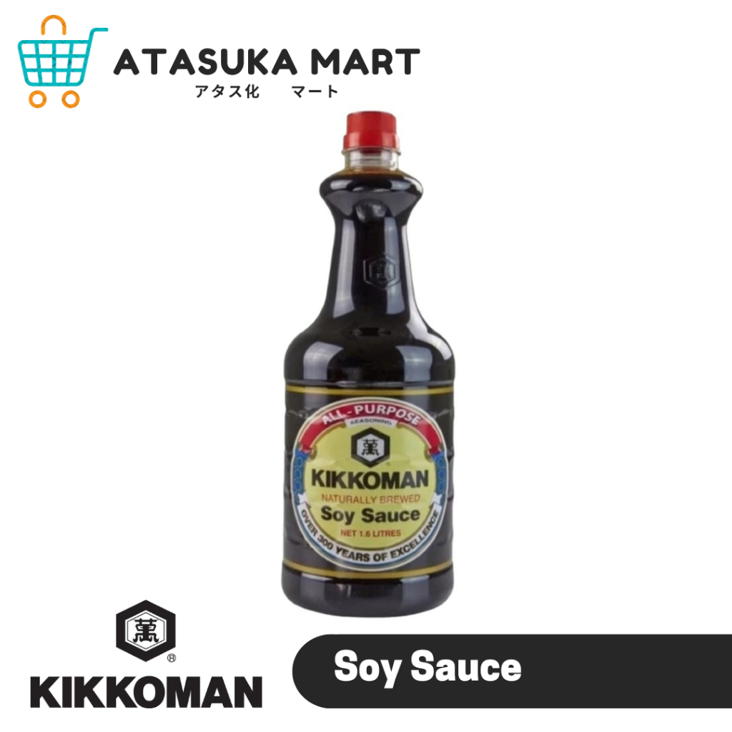 

Kikkoman Premium Soy Sauce 1.6 Liter Shoyu / Kecap Asin Jepang