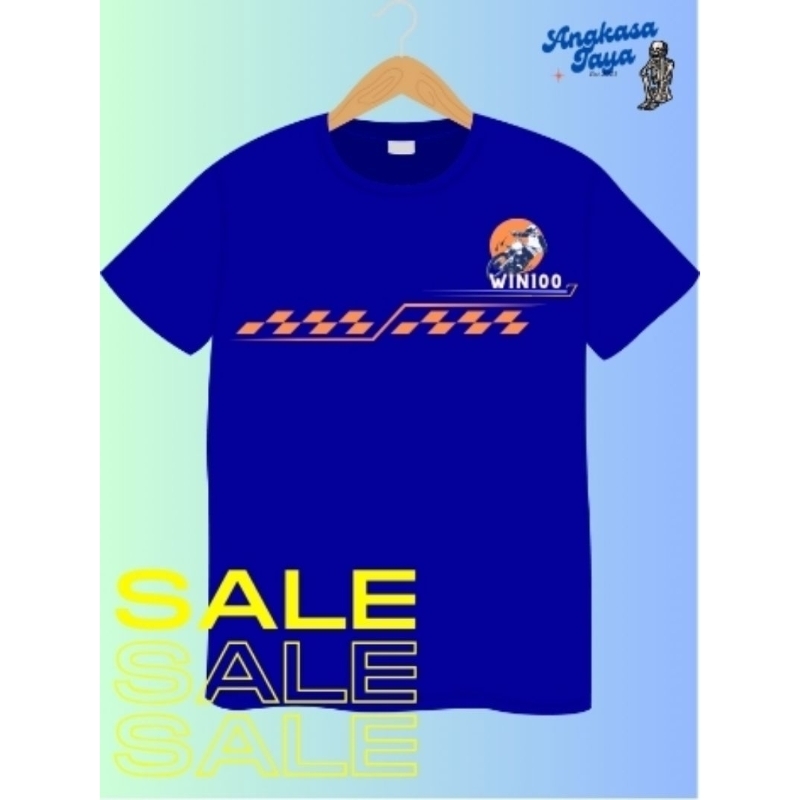 KAOS HONDA WIN TSHIRT HONDA WIN KAOS MOTOR HONDA WIN