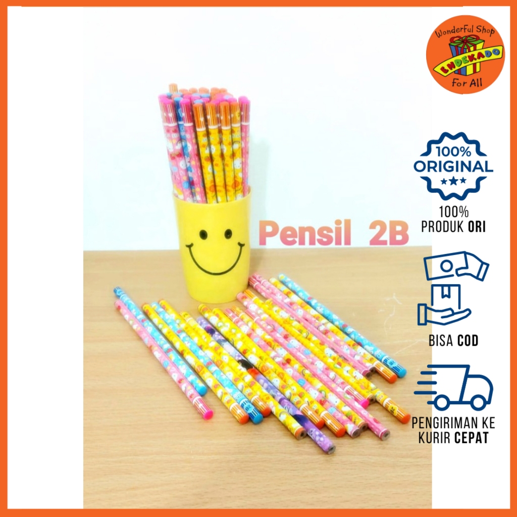 

Pensil 2B - Motif Menarik - Ujian Komputer