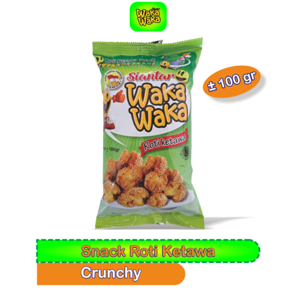 

SIANTAR WAKA WAKA Snack Kue Ketawa Crunchy ±100 gr