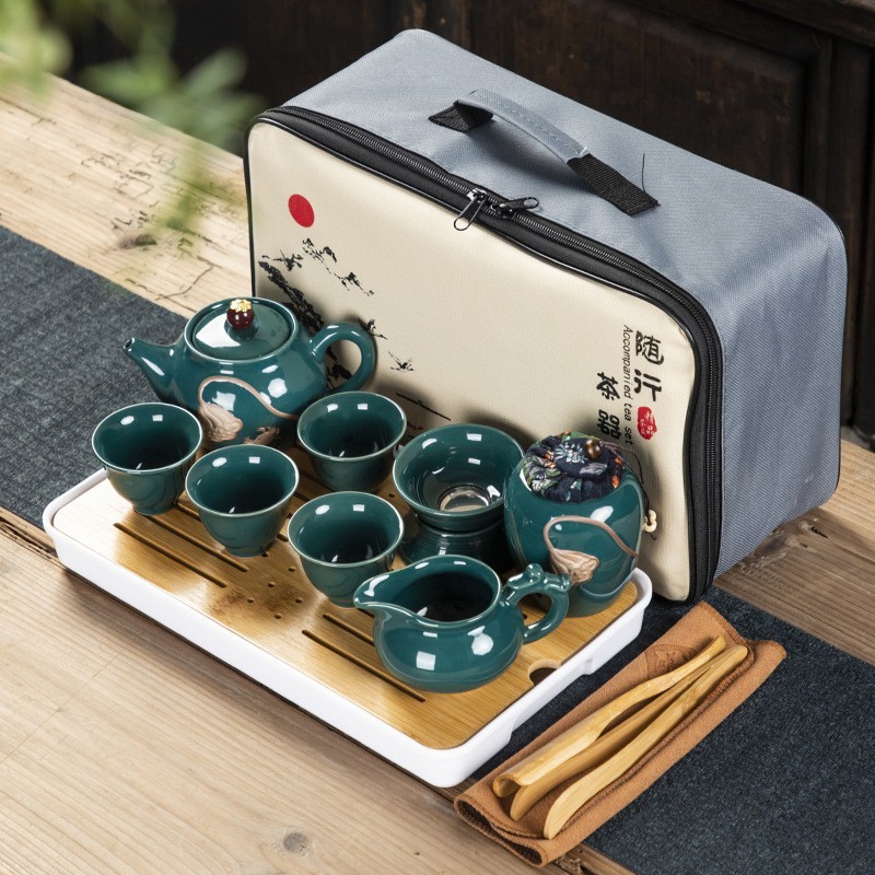 Tea Set Alat Minum Oriental Keramik / Ceramic Teapot 2772