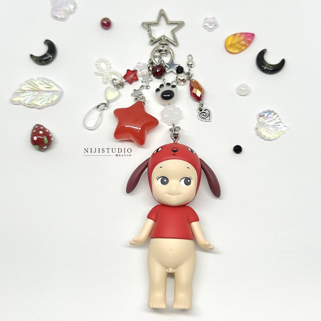 [limited stock] sonny angel rusty donna wilson beads keychain𐙚˙⋆.˚ ᡣ𐭩 [detachable]