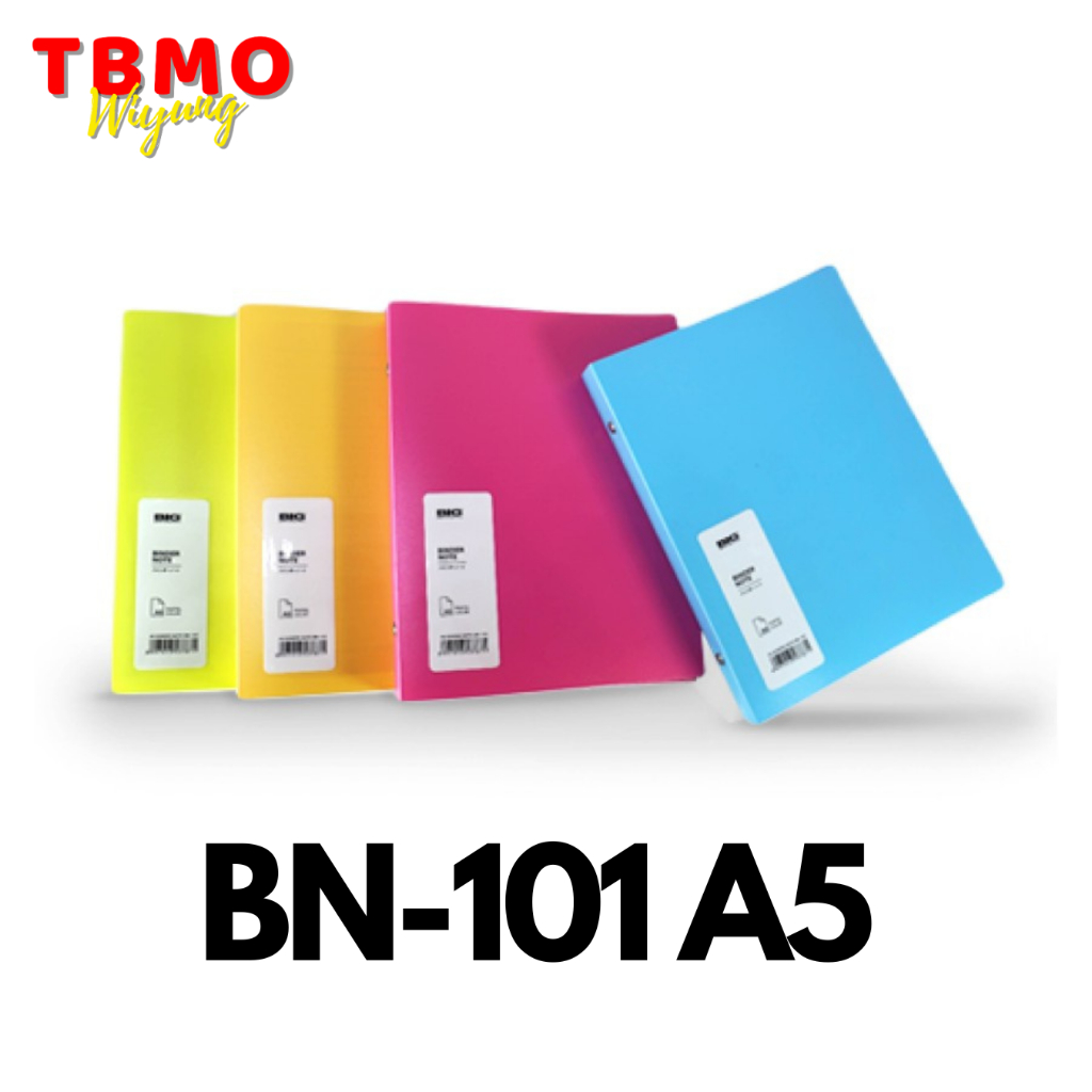 

TBMO Binder Note A5 BIG Ring Pastel Polos BN-101