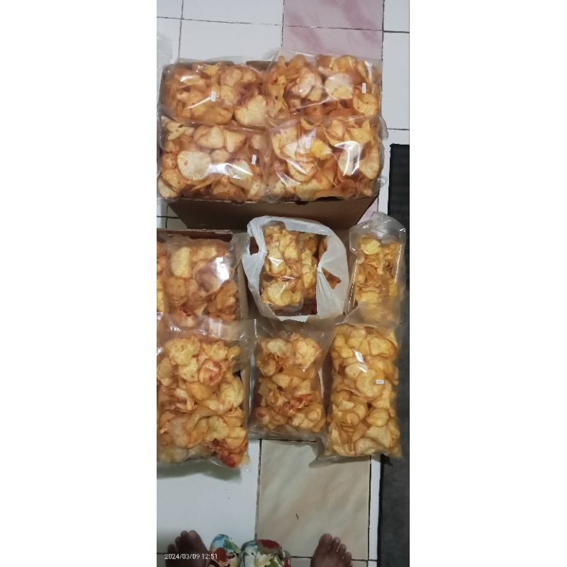 

Teucee Keripik Singkong + kemasan 5000g