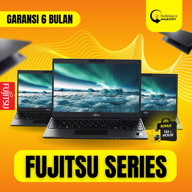 Laptop FUJITSU Core i7 Gen 8 / 10 RAM 8GB SSD 256GB Like New