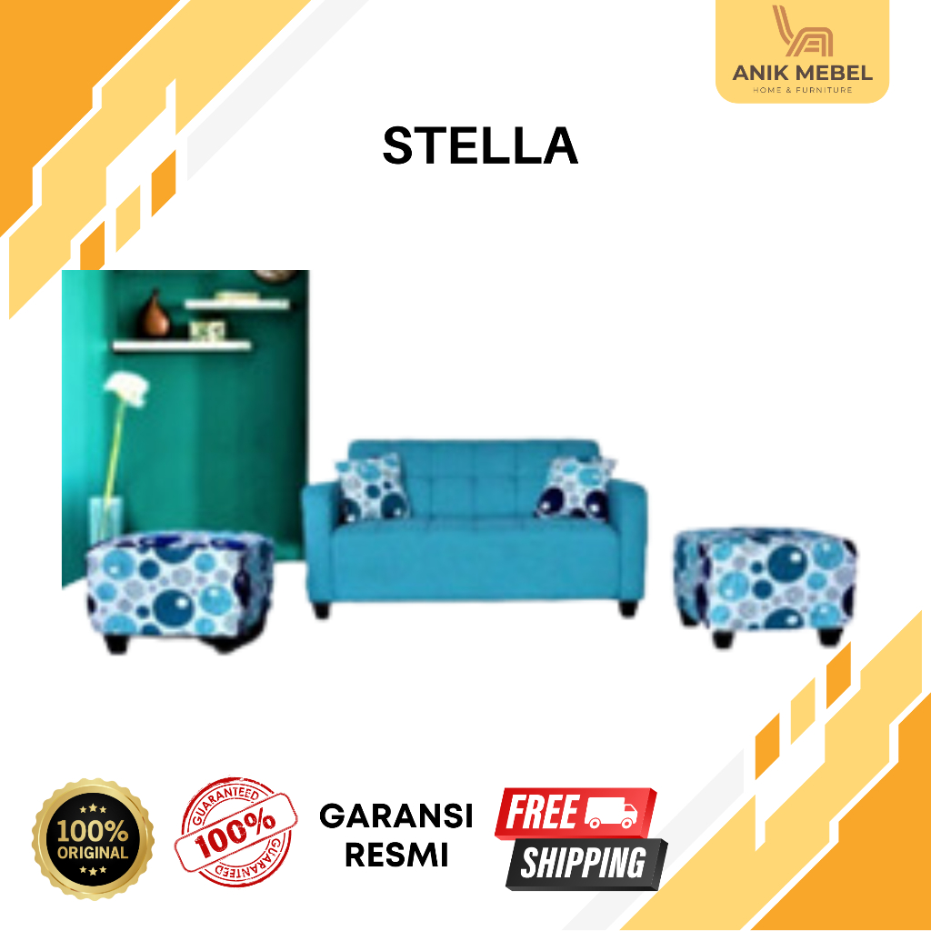 Sofa Stella - Anik Mebel & Elektronik Furniture Purwodadi Grobogan Kudus Demak Pati Blora Solo Jepar