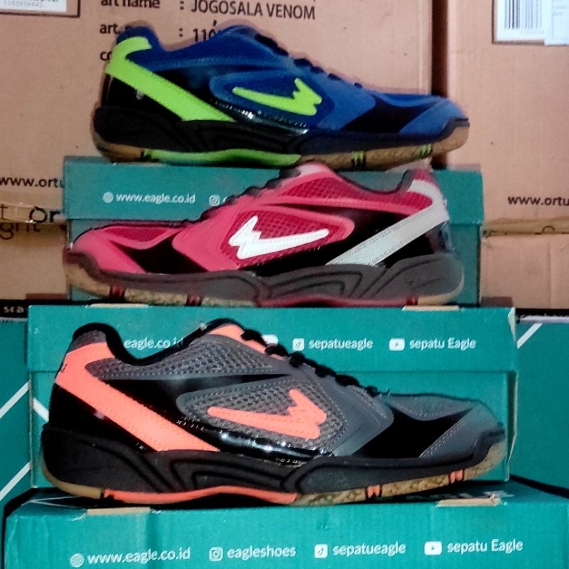 OBRAL SEPATU BADMINTON EAGLE VOLTAGE ORIGINAL