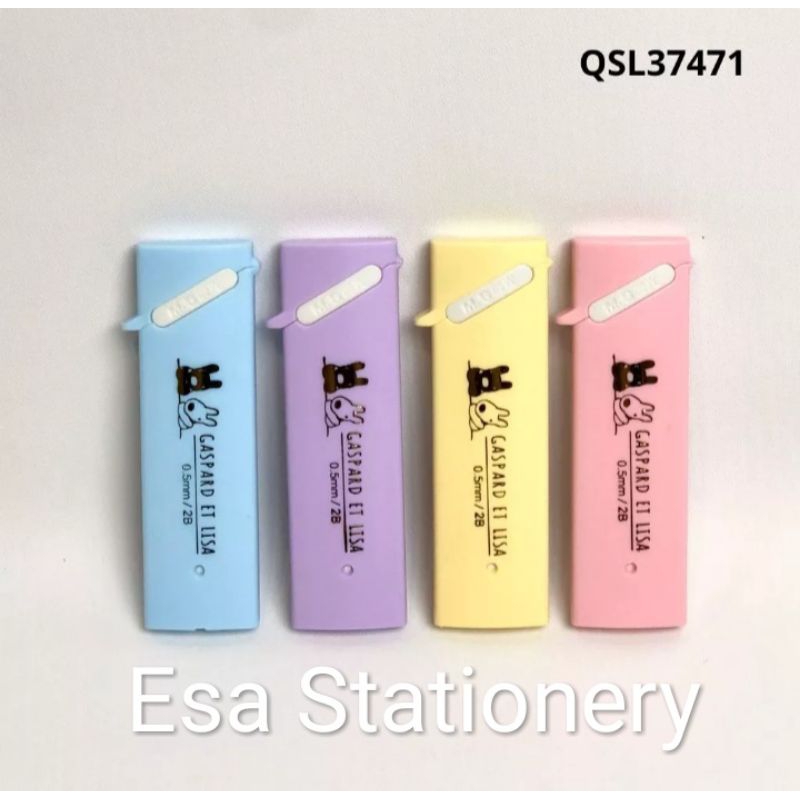 

Refil Pencil Mechanic M&G Gaspard et Lisa Isi Pensil Mekanik Tip 0.5 mm #QSL37471 Warna Pastel - Satuan