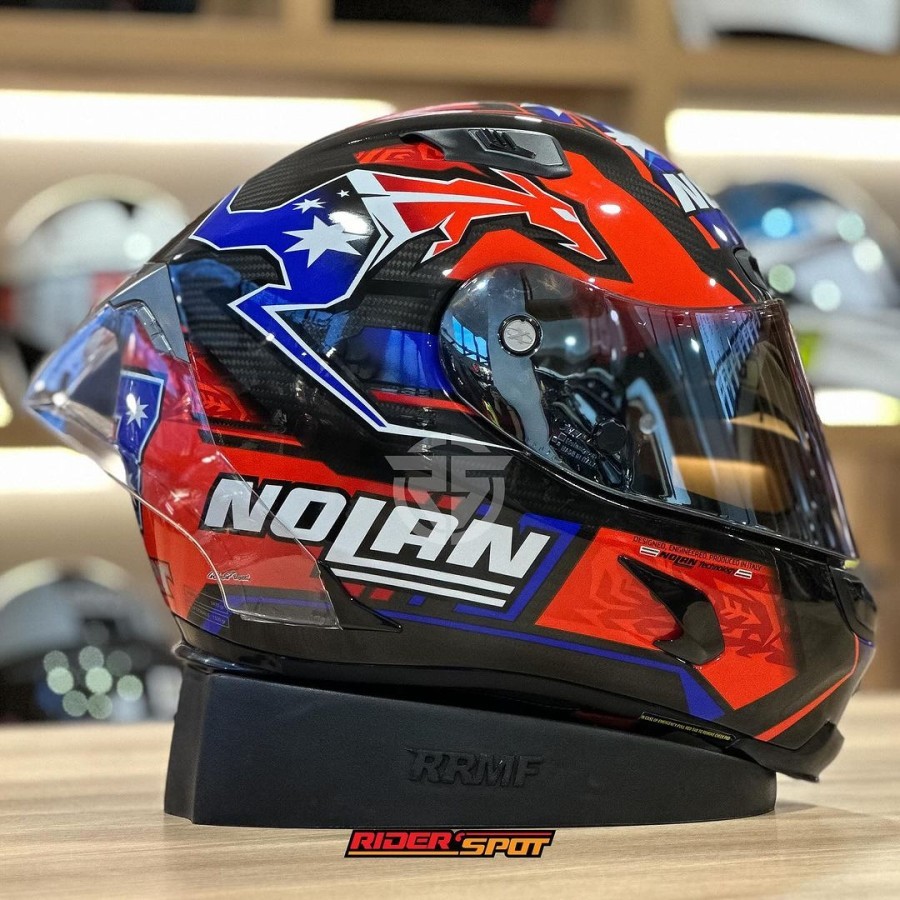 Helm Motor Nolan X-LITE X-803 RS Ultra Carbon STONER 024 Original Tour