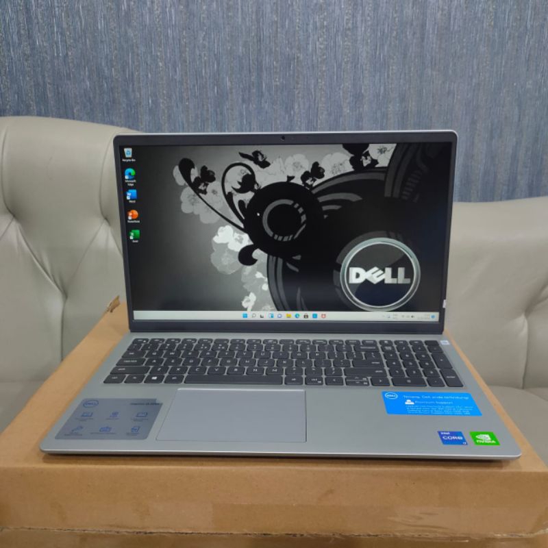 Laptop Dell Inspiron 15 3511, i7-1165G7, #DualVga, Super Like New, Lengkap, Silver