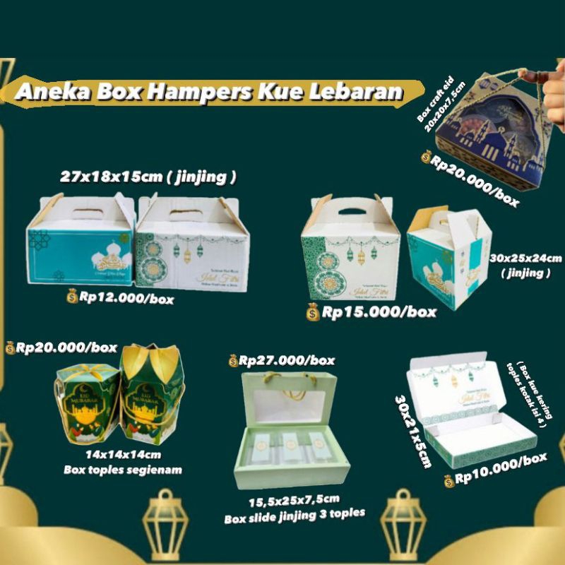 

Box Hampers Kue kering Lebaran