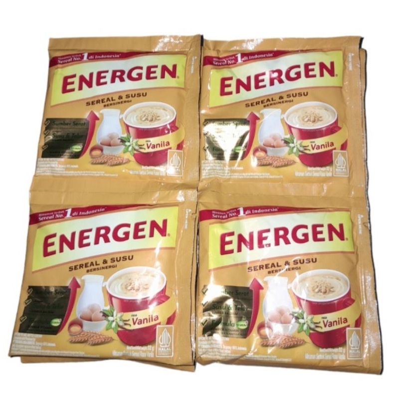 

Energen Sereal & Susu Rasa Vanila 1 renceng