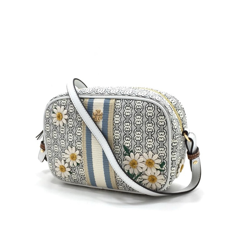 Tory Burch Gemini Link Canvas Applique Mini Bags