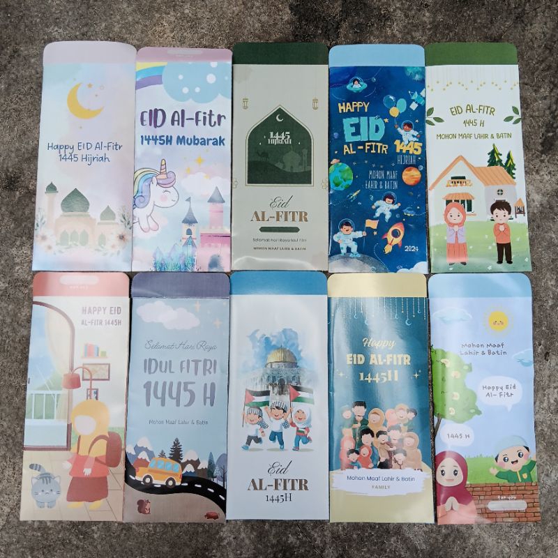 

Amplop / Angpau Panjang lebaran 1445H by elve