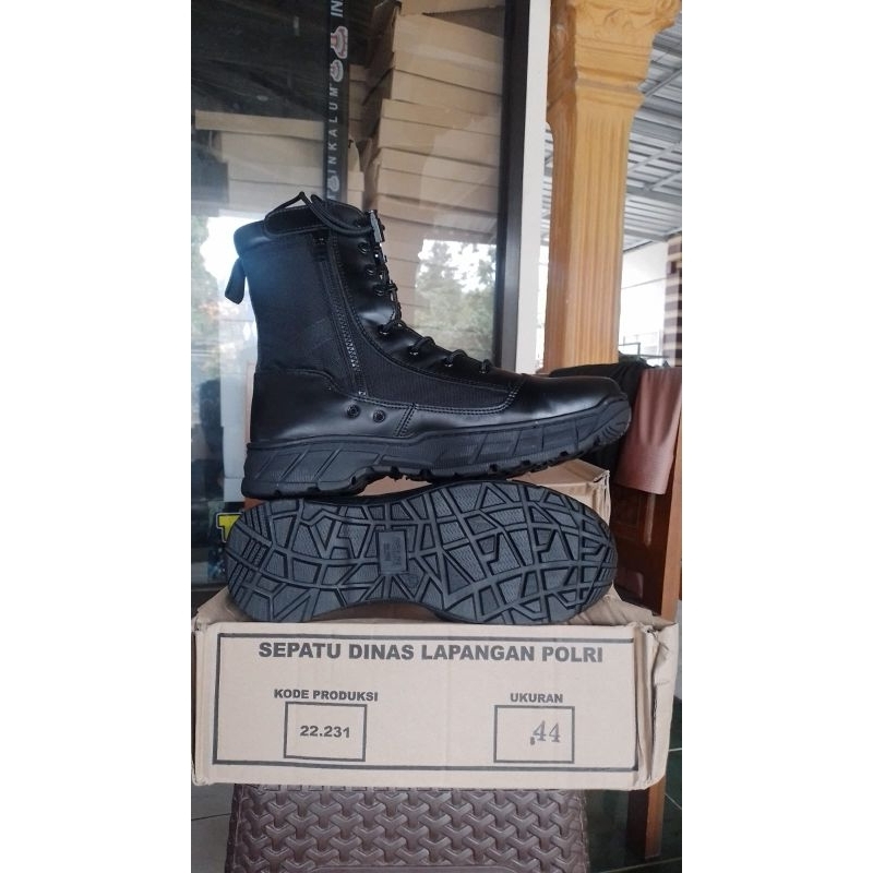 Sepatu PDL  Jatah Polri Original Pembagian Polri