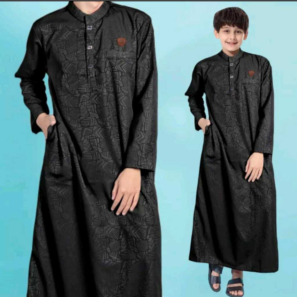 gamis jubah pria dewasa jubah mewah jubah embos jubah exclusive / Jubah Pria Dewasa / Baju Gamis Pri