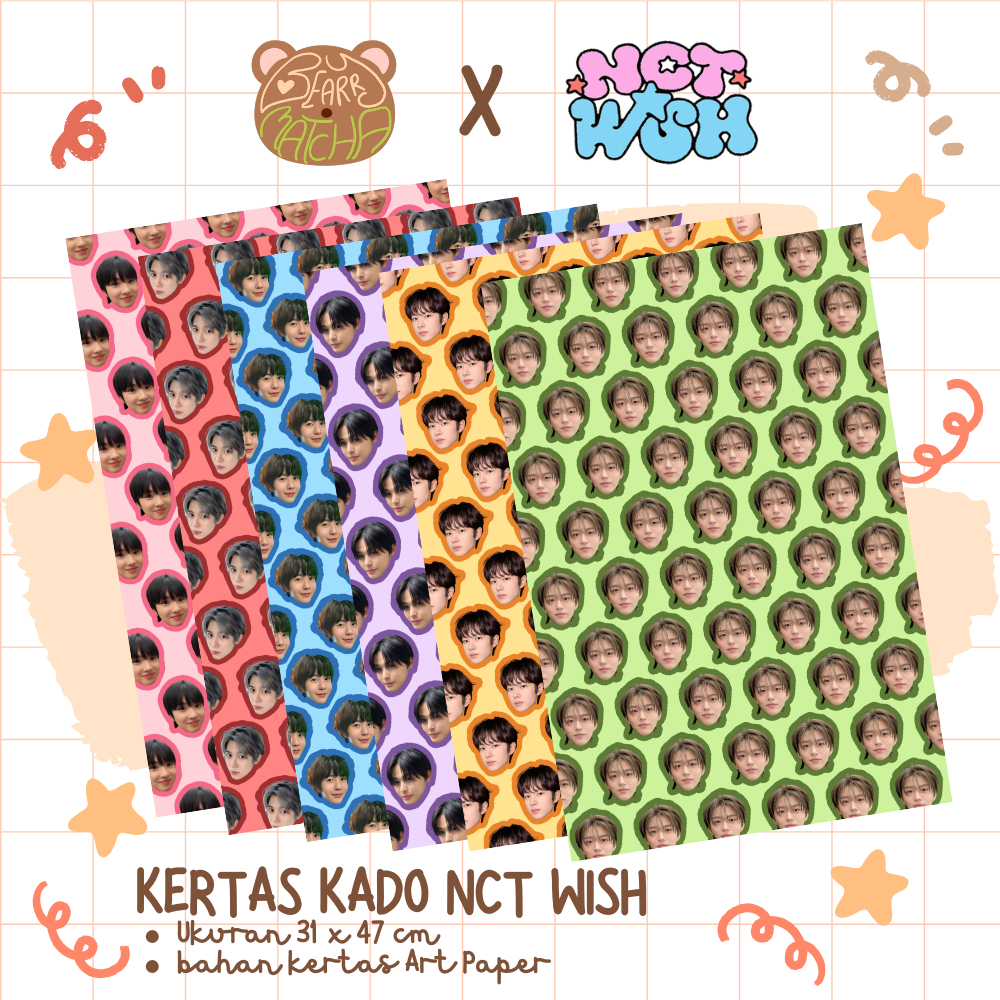 

[READY STOCK] Kertas Kado NCT WISH