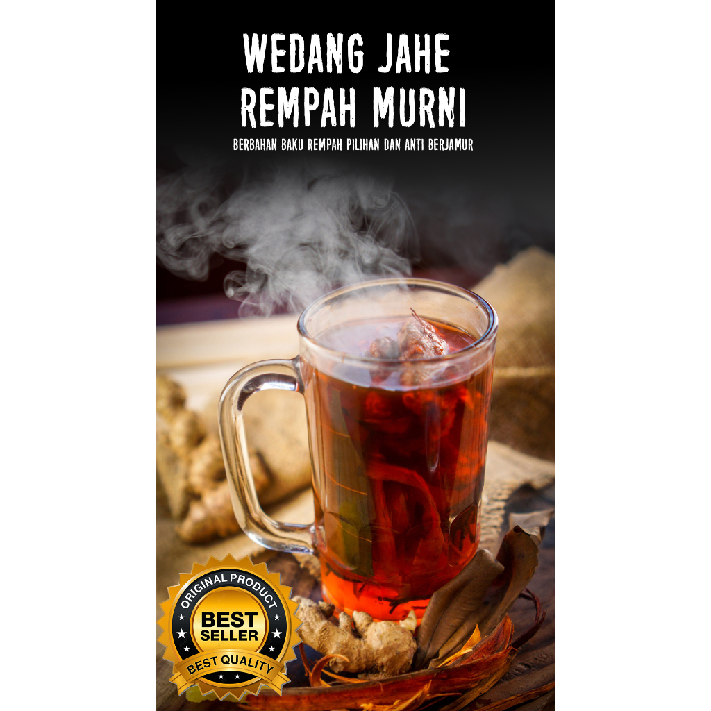 

Wedang Jahe Rempah Murni Porsi Jumbo