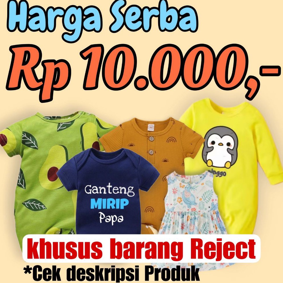 Ready DEFECT SALE Baju bayi Reject RANDOM SALE GRADE B Termurah