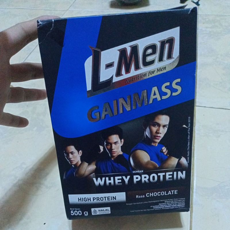 Whey protein 500 gr L men