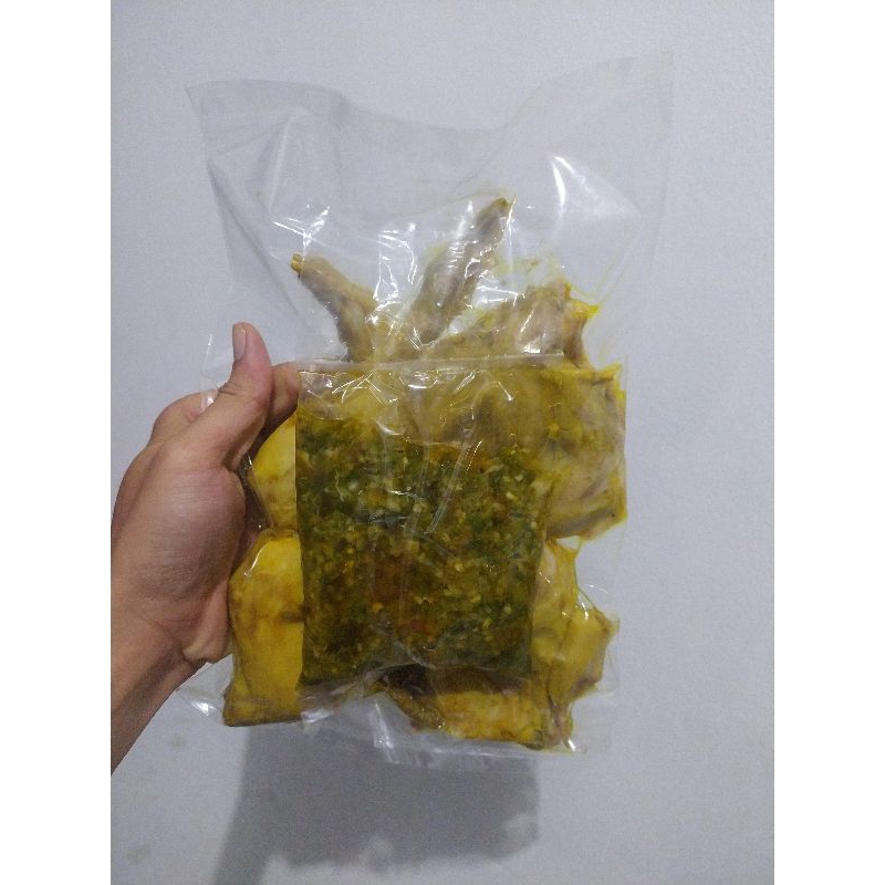 

Ayam Frozen Cabe Ijo Ala Bu Jen