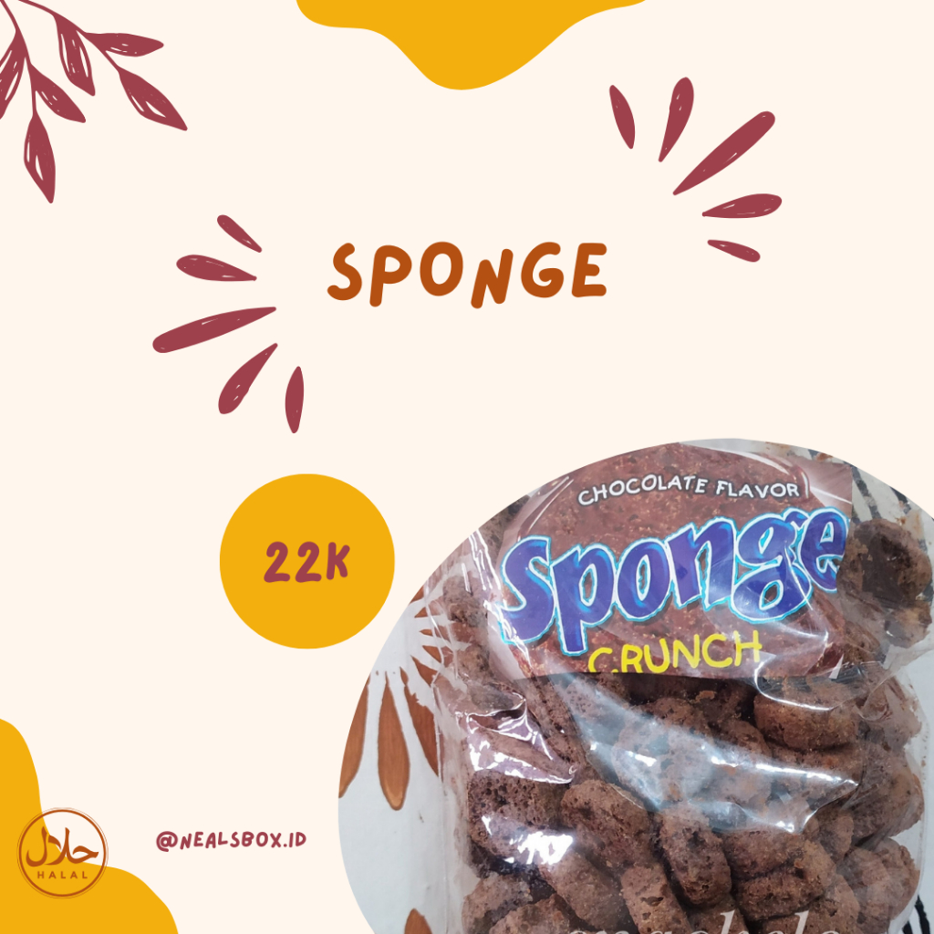 

SPONGE CRUNCH 250gr
