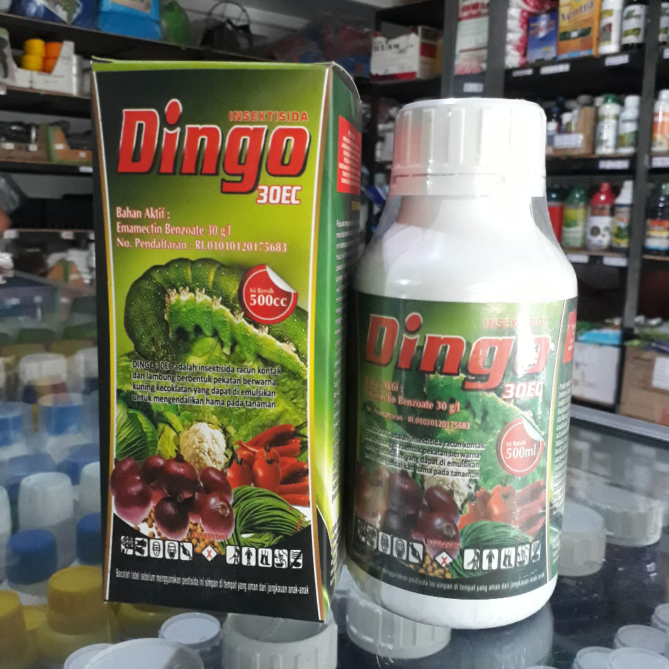Insektisida DINGO 30 EC 500 ML Insektisida Ulat Insektisida Kontak Lambung Ulat Grayak