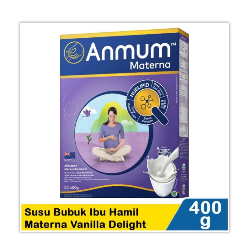 Anmum Materna Vanilla Delight 400 gr Susu Ibu Hamil