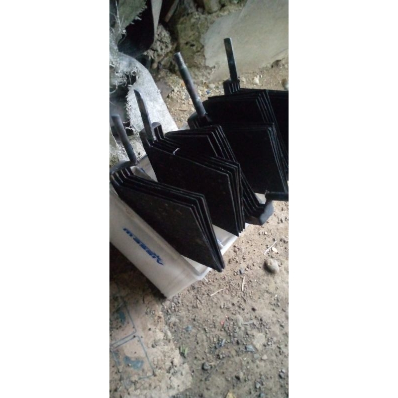 RB 100 Lembar Plat Sel Aki Mobil N40-N200 & NS40-NS200 Positif (Kondisi Baru)