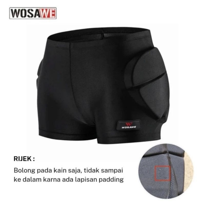 RIJEK WOSAWE Celana Dalam Protector anak Pelindung pinggul tulang ekor