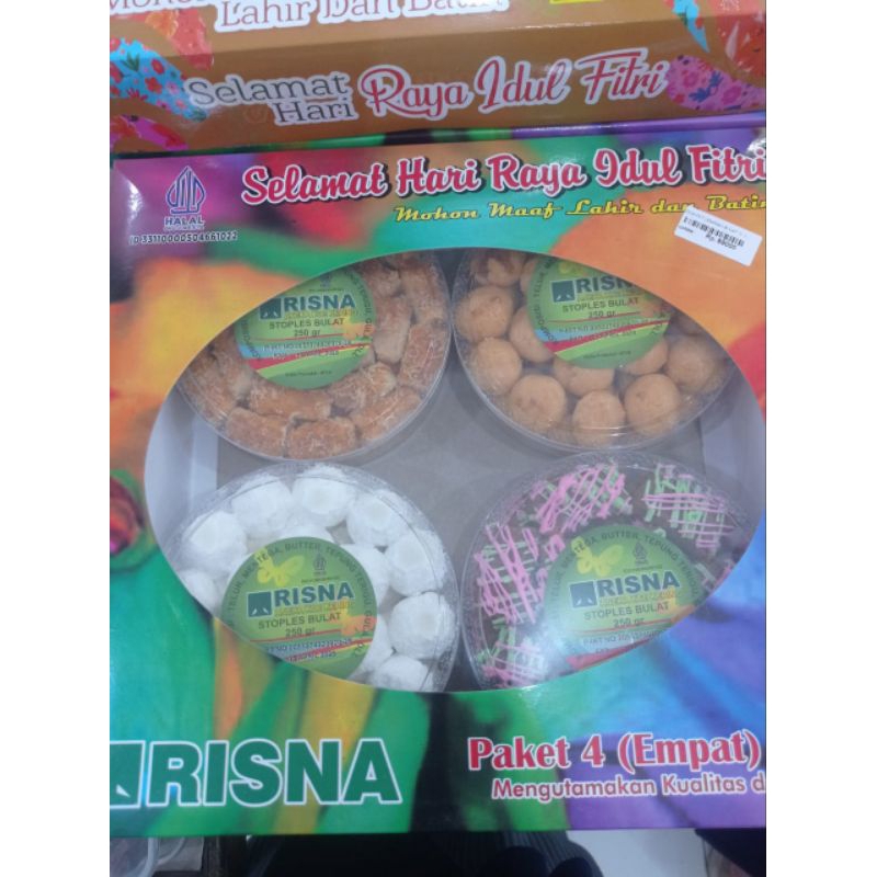 

Risna Paket kue kering isi 4pcs