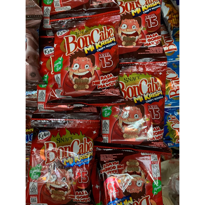 

BARU! (10PCS) MIE KRISPI BON CABE MIE KREMES 30GR / MIE CRISPY GORENG MAWUT