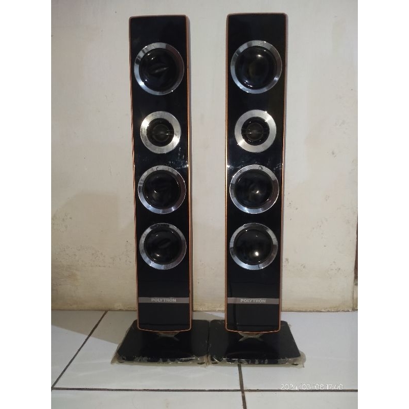 SPEAKER TOWER PASIF TV POLYTRON 43 inch - 60 inch