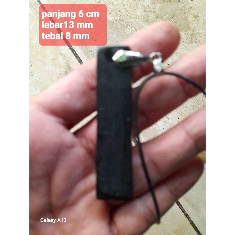 liontin giok hitam blak jade aceh