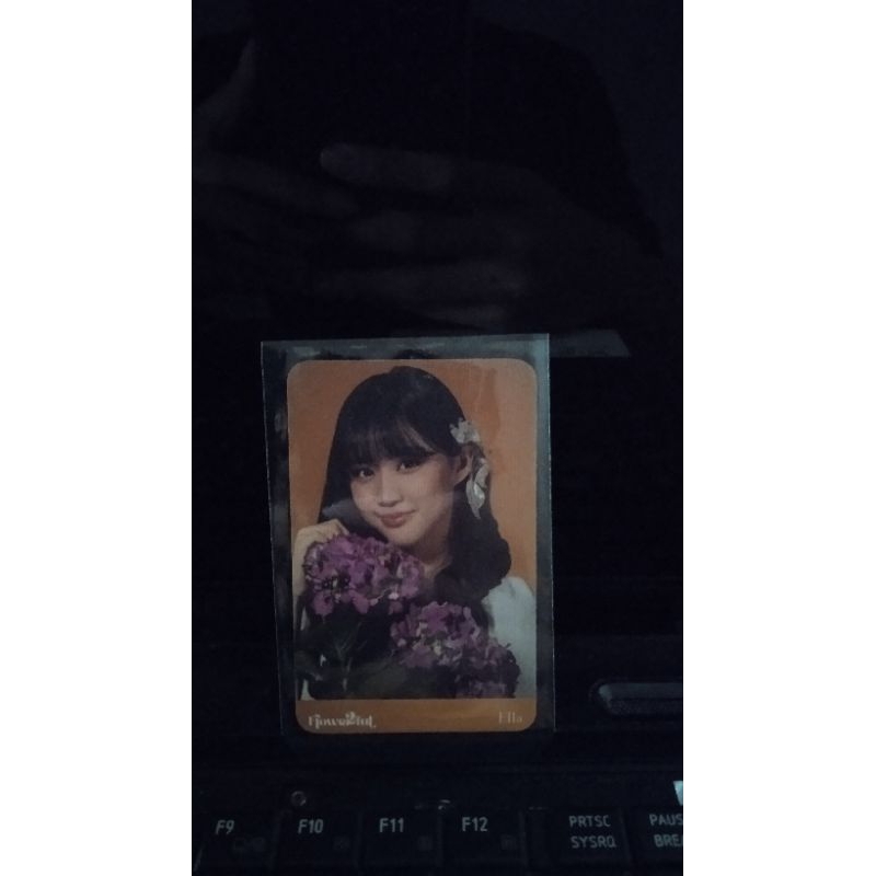 photocard jkt48 ella flowerful