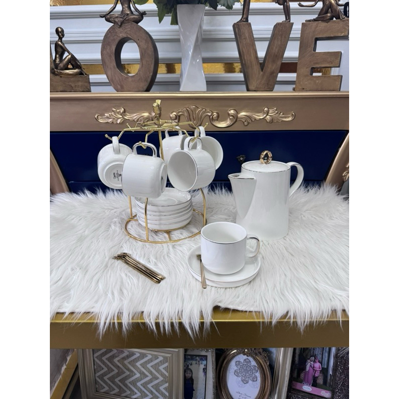 Teapot Set 1.2L set cangkir dan teko