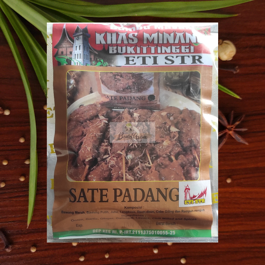

Bumbu Masak Sate Padang Khas Minang
