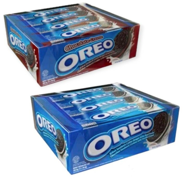 

Oreo Biskuit Sandwich Isi 12 Bungkus @27.6g