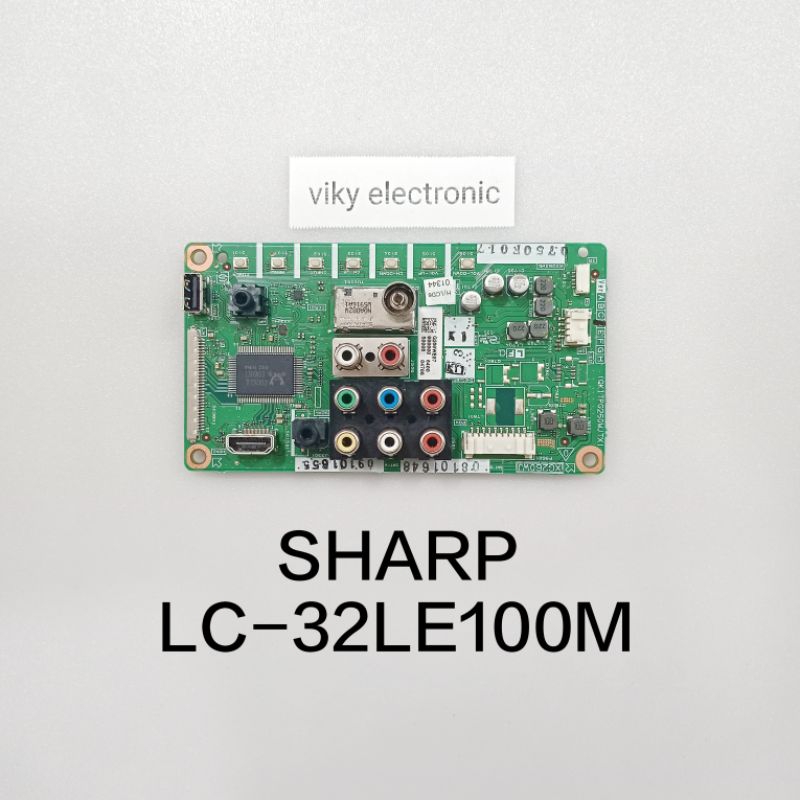 SHARP LC-32LE100M mb mesin tv modul mobo mainboard tv SHARP LC-32LE100M