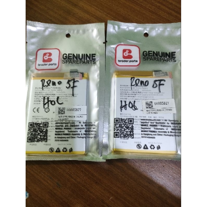 baterai oppo reno 5f braderpart ori