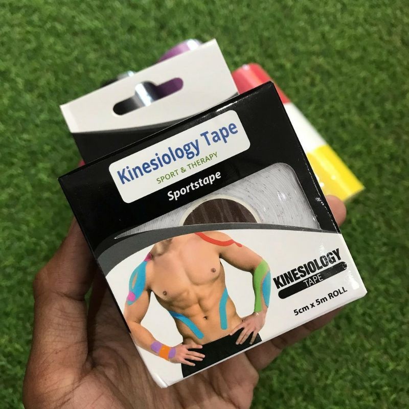 (COD) Original Kinesiology Tape Futsal Sport Tapping Premium 1 Meter