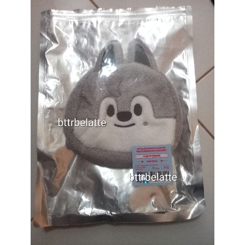 [BOOKED] SKZOO FLUFFY POUCH WOLFCHAN STRAY KIDS BANGCHAN