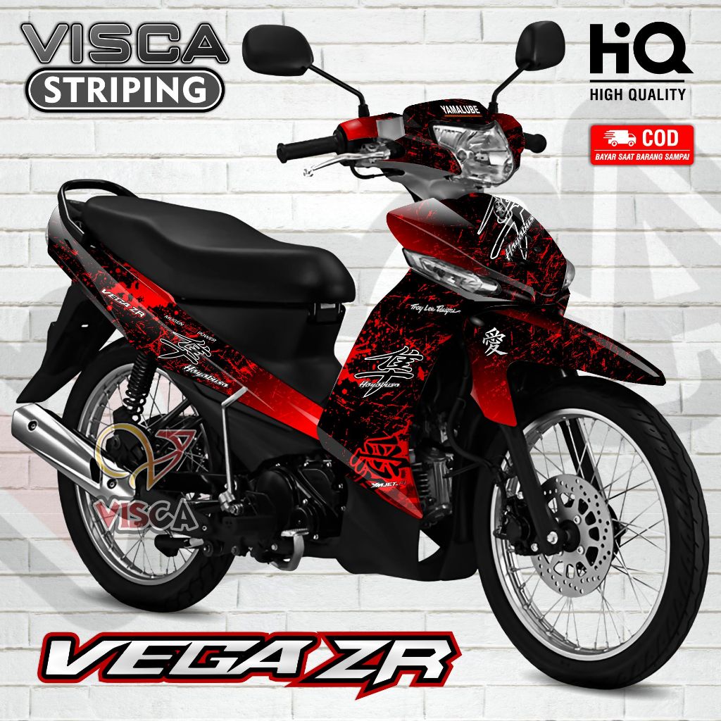 Decal Vega ZR - Stiker Vega ZR - Dekal Vega ZR Full Body - Striping Vega ZR Variasi - Decal Hologram